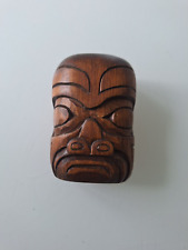 Sculpture mask wood d'occasion  Fayence