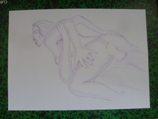 Dessin erotique feminin d'occasion  Sauzet