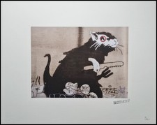 Banksy untitled lithografie gebraucht kaufen  Mönchengladbach