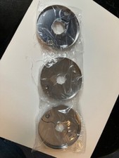 Lote de 3 escudos de flange dividida de piso/teto para tubos de aço cromados comprar usado  Enviando para Brazil