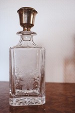 Bottiglia liquore cristallo usato  Vilminore di Scalve