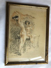 Aquarelle crayon papier d'occasion  Saint-Chéron
