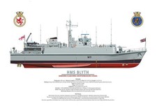 Hms blyth fine for sale  LLANDYSUL