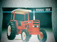 Prospectus tracteurs renault d'occasion  Hazebrouck