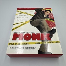 Monk - Season 2 [DVD, 2003, 4-Disc Set] Tony Shaloub, usado comprar usado  Enviando para Brazil