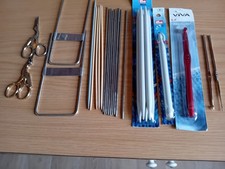 Konvolut strick häckelzubehö gebraucht kaufen  Wolfen