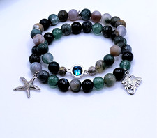 Armband handgefertigt jade gebraucht kaufen  Großbreitenbach