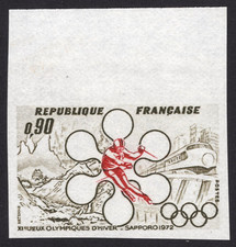 Timbre dentelé 1972 d'occasion  L'Arbresle
