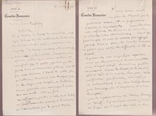 Pierre bertin lettres d'occasion  Sète
