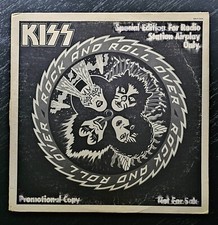 KISS - ROCK AND ROLL OVER PROMO COMPLETO COM ADESIVO - MUITO RARO comprar usado  Enviando para Brazil