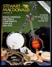 Usado, Stewart Macdonald Catalog No. 24 Banjo Fiddle Kits 1984 With Mandolin Blueprint comprar usado  Enviando para Brazil