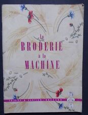 Catalogue ancien broderie d'occasion  Grancey-le-Château-Neuvelle