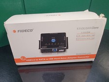 Adaptador conversor clone disco rígido Fideco S3G-pl06 USB3.0 para SATA ou IDE, usado comprar usado  Enviando para Brazil