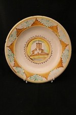 Antica ceramica.piatto. ascian usato  Pisa