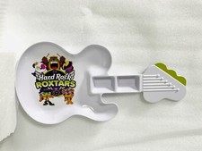 Hard Rock Cafe Roxtars 2014 prato de jantar em forma de guitarra lanche de melamina 14"" comprar usado  Enviando para Brazil