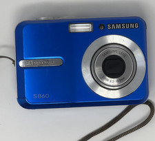 Usado, Câmera Digital Compacta Samsung S860 8.1 MP Azul COMO ESTÁ APENAS PEÇAS comprar usado Usado, Câmera Digital Compacta Samsung S860 8.1 MP Azul COMO ESTÁ APENAS PEÇAS comprar usado  Enviando para Brazil