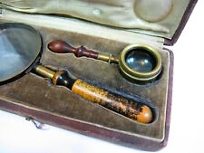 Antique brass magnifying for sale  BRISTOL