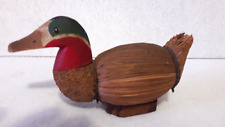 Scultura anatra legno usato  Misterbianco