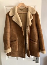 Genuine sheepskin coat for sale  MANSFIELD