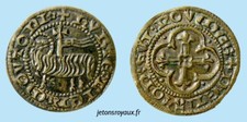 Jeton médiéval agneau d'occasion  Tours-