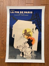 Fin paris affiche d'occasion  Versailles