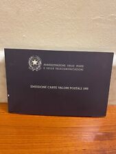 Libretto completo emissione usato  La Spezia