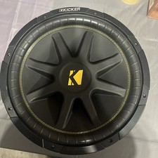 KICKER C15 15 POLEGADAS 600W DUAL 4-OHM COMP SERIES SUBWOOFER DE ÁUDIO AUTOMOTIVO SUB 10C15D4 comprar usado  Enviando para Brazil