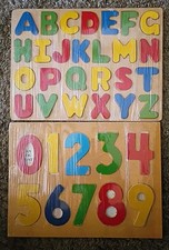 Wooden number puzzle for sale  Russellville