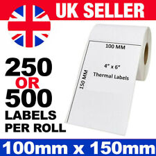 4x6 thermal labels for sale  SHEFFIELD