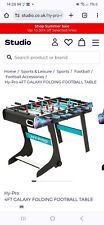 Foosball table black for sale  HULL
