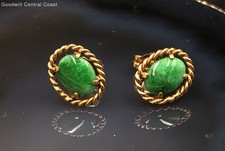 jade studs earing for sale  Salinas