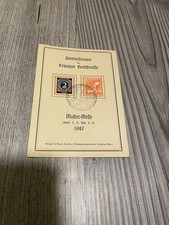 Briefmarken sonderstempel leip gebraucht kaufen  Mörfelden-Walldorf