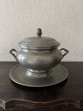 Soupière étain plateau d'occasion Soupière étain plateau d'occasion  Montigny-lès-Metz