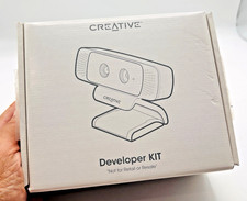 Creative Labs Senz3D webcam 720p VF0780 kit desenvolvedor caixa aberta sensor de profundidade comprar usado  Enviando para Brazil