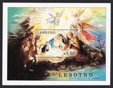Christmas lesotho 1980 for sale  UK
