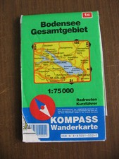 Kompass wanderkarte bodensee gebraucht kaufen  Berlin