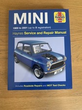 Classic mini workshop for sale  SALISBURY