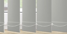 Vertical black blind for sale  BOURNEMOUTH