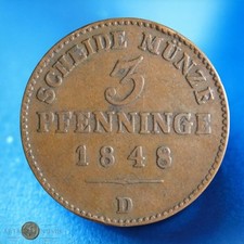 Allemagne prusse pfennige d'occasion  Paris II