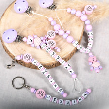 Schnullerkette namen mädchen gebraucht kaufen  Dillingen/ Saar