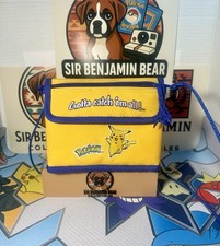 Usado, Estojo de transporte Pokemon Pikachu amarelo vintage década de 1990 Game Boy estojo de viagem muito bom estado comprar usado  Enviando para Brazil