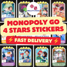 Monopoly stars stickers d'occasion  Expédié en Belgium