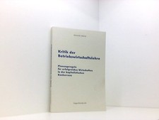 Kritik betriebswirtschaftslehr gebraucht kaufen  Berlin