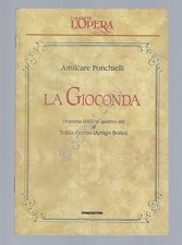 Gioconda ponchiello opera usato  Milano