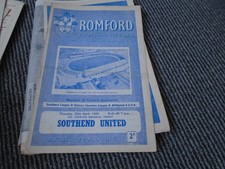 Romford southend united for sale  UK