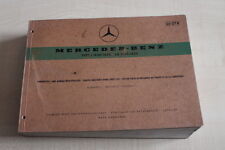 161663) Mercedes Type L 1620 1623 LA Ersatzteilkatalog 05/1968 comprar usado  Enviando para Brazil