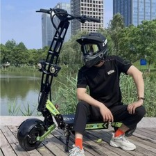 APP Control Rápido Doble Motor Impermeable Scooter Eléctrico Potente Adulto Plegable segunda mano  Embacar hacia Mexico