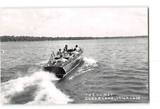 Clear Lake Iowa IA Vintage RPPC Foto Real Chris Artesanato Barco Cometa comprar usado  Enviando para Brazil
