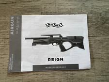 Instruction manual walther for sale  LUTON