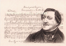 Gioacchino rossini ritratto usato  Italia